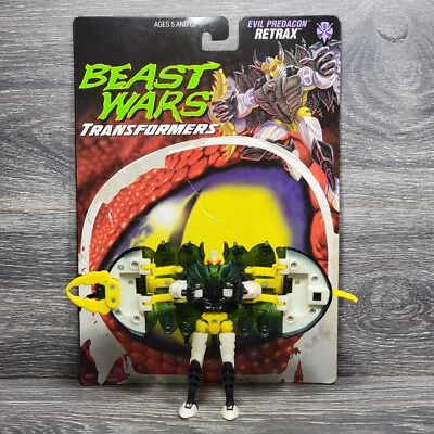 Beast Wars Transformers Retrax w/ Card Back Complete Kenner Pill Bug VTG 1996 - Image 1 of 4