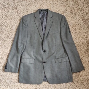 Blazer Lauren Ralph Lauren Hombre Talla 42L Gris Poliéster Mezcla Rayón - Imagen 1 de 13