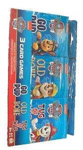 Paw Patrol 3 Card Game Pack Go Pup, Old Bone, Tug of War New - Picture 1 of 4