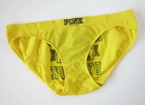 1 Victoria's Secret VINTAGE PINK Yoga Bikini Panties SMALL - Picture 1 of 5