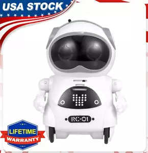 939A Pocket Robot Talking Interactive Dialogue Voice Recognition Mini Robot Z0H4 - Picture 1 of 11