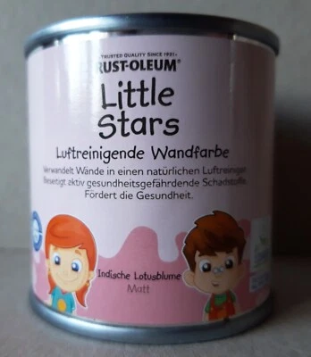 125ml Little Stars "Indische Lotosblume" Luftreinigende Wandfarbe Kinderzimmer  - Bild 1 von 4