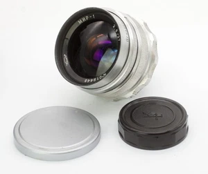 KMZ MIR-1 F/2.8 37mm silber M39 #019448 - Bild 1 von 10