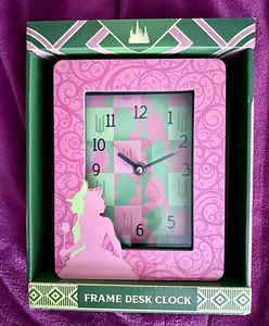 WICKED Frame Desk Battery Operated Analog Clock | Glinda & Elphaba | Bell Alarm - Picture 1 of 1