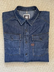 G-Star Raw  COBAN SHIRT Western  Slim Fit  Denim Shirt  M (L4597) - Picture 1 of 11