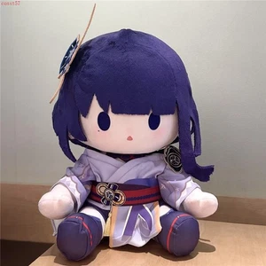 Genshin Impact Raiden Shogun Plush Doll Dress Up Stuffed Toys Throw Pillow 40cm - Picture 1 of 5