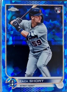 Zack Short RC #148 Detroit Tigers Topps Chrome Sapphire 2022 Rookie - Bild 1 von 2