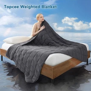 3 Sizes Calming Gravity Blanket Tranquility Blanket Anxiety Relief - Picture 1 of 13
