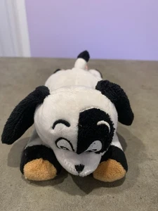 Peluche macchia cane 9" dalmata nero bianco highlights rivista cucciolo peluche - Foto 1 di 6