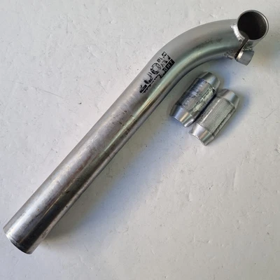 Zoom lightweight Seatpost Seat Post 31.2 mm 265 mm Retro bike Silver bicycle mtb - Image 1 of 4