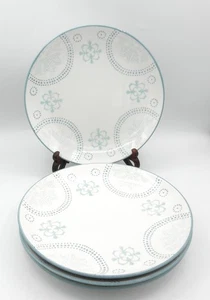 Phara Sky Blue by Baum Brothers Dinner Plates Set of 4 Pattern: : BAUPHASKB - Picture 1 of 5