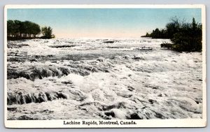 Cartolina Canada Montreal Lachine Rapids - Foto 1 di 2