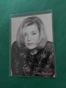 Jutta Speidel , Fernsehen , Kino, Schauspielerin , Autogrammkarte - Bild 1 von 2