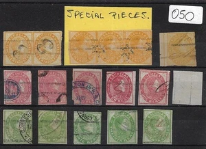 Venezuela: 1871; Scott 022 a 36 piezas especiales diferentes, mezcla usada, en muy buen estado, EBVE050 - Imagen 1 de 2