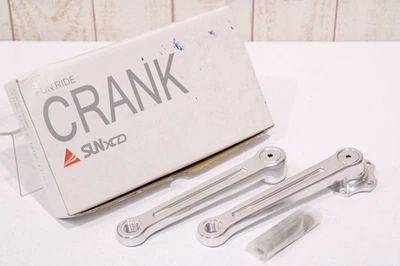 SUN XCD FUN RIDE CRANK Arms 165mm JIS Square Taper 5-Pin NOS Velo Vintage - Image 1 of 4