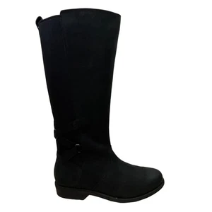 Teva Damen schwarz Leder wasserdicht Ellery hohe Stiefel Größe 11 - Bild 1 von 11