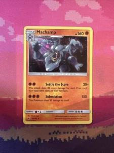 Pokemon Card Machamp Guardians Rising Cosmo Holo Rare 65/145 Near Mint - Picture 1 of 2