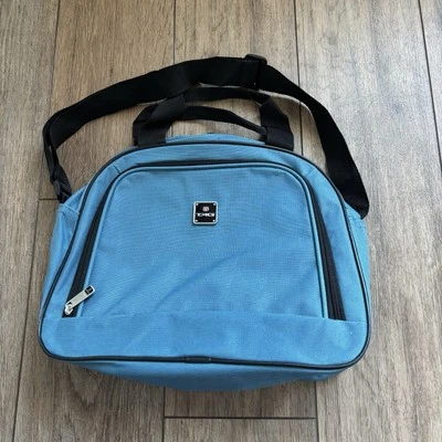 Tag blue small travel bag with straps - Image 1 of 4