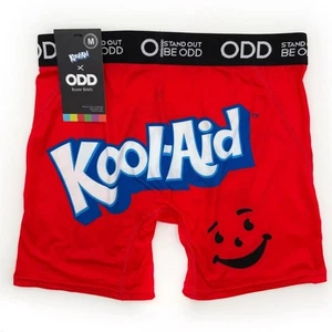 Odd Sox Kool-Aid Man Boxer Briefs Mens Medium Underwear Red Blue Black 90s Gift - Picture 1 of 6