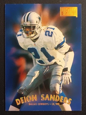 1997 Skybox Premium Deion Sanders #155 - Image 1 of 2