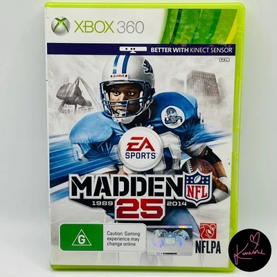 Madden NFL 25 (Microsoft Xbox 360, 2013) No Manual - Image 1 of 4