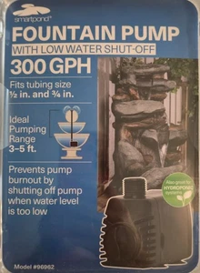 300 GPH Springbrunnenpumpe mit Niedrigwasserabschaltfunktion, automatische Abschaltung NEU - Bild 1 von 4