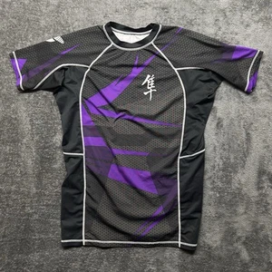 Hayabusa Fightwear Shirt Herren XL Rashguard Jiu Jitsu MMA Kompression Kurzarm - Bild 1 von 9