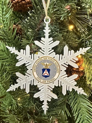 MACE U S AIR FORCE AUXILIARY CIVIL AIR PATROL Challenge Coin Christmas Ornament