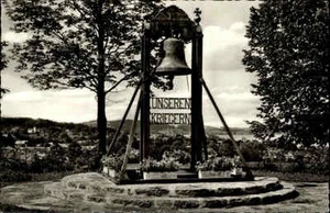 Bad Wiessee Bayern Oberbayern AK ~1950/60 Kriegerglocke Glocke Ehrenmal Krieger - Picture 1 of 1