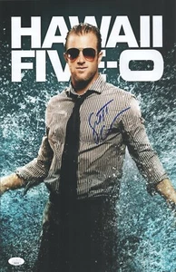 SCOTT CAAN Signed 11x17 HAWAII FIVE O Authentic Autograph JSA COA Cert - Picture 1 of 2