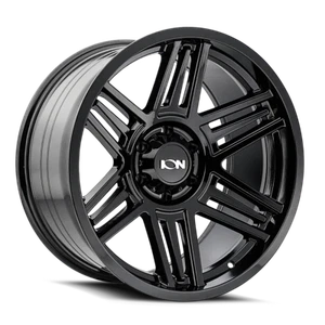 Ion 147 Wheel 147 Black Machined 20X9 6-135 0mm 87mm - Picture 1 of 3
