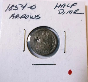 1854 O Half Dime/Arrows, gut - Bild 1 von 3