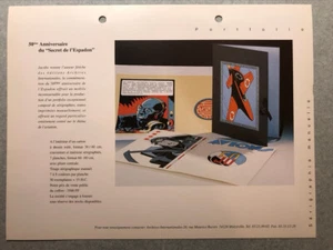 JACOBS BLAKE ET MORTIMER FICHE CATALOGUE ARCHIVES INTERNATIONALES 1996 ESPADON - Picture 1 of 1