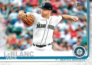 Wade LeBlanc 2019 Topps Series 1 Baseball MLB Base Card #135 Seattle Mariners