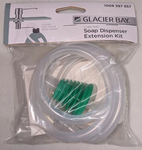 4x Glacier Bay Under Counter Soap Dispenser Extension Kit, Clear - Picture 1 of 2