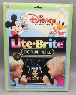 Lite Brite Recarga Personajes Disney COMPLETO SIN PRECIO BASE Foto 1 de 4