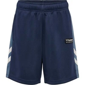 Hummel Kids Marty Short Poly Tracksuit Sports Casual Bottoms Open Hem - Picture 1 of 5