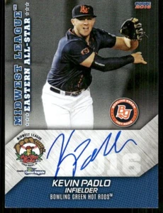 2014 Bowling Green Hot Rods KEVIN PADLO Signed Card autograph auto rockies rays - Picture 1 of 1