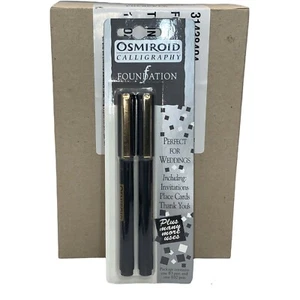 12er Fall Osmiroid Foundation Kalligraphie B3 & B10 2er-Pack Stifte Doppel Hochzeit Einladung - Bild 1 von 5