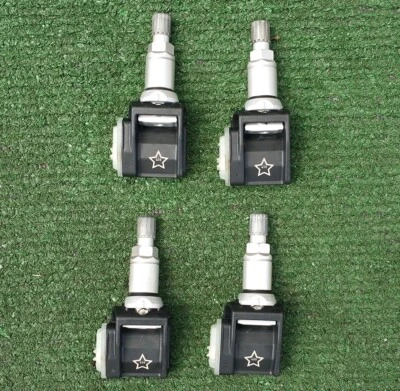 Factory BMW Wheel Tire Pressure Sensors Set of 4 7-Series TPMS OEM 36106887140 - image 1 of 3
