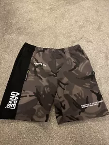 Pantalones Cortos Carga AAPE By A Bathing Ape Marca Camuflados en Negro Talla XL 0000 - Imagen 1 de 13