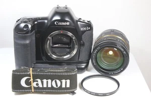 Canon EOS 1N HS BP-E1 Film Camera + Tamron SP 24-135mm F/3.5-5.6 Macro Lens - Picture 1 of 15