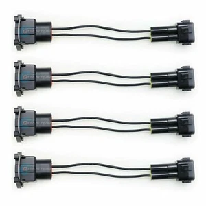 Adaptadores PnP para inyector - EV1 Bosch/Jetronic (F) a Honda OBD2 (M) - Con cable - Juego de 4 - Imagen 1 de 2