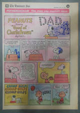 Peanuts Sunday Page by Charles Schulz from 6/17/1973 Size: ~11 x 15 inches
