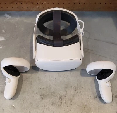 Meta Quest 2 256 Gb VR Headset W/ELITE HEAD STRAP - Image 1 of 4