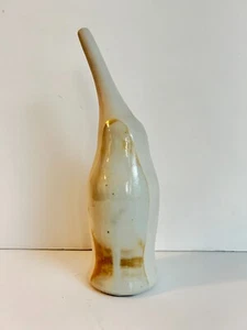 OOAK Kunstkeramik neutrale Knospe Vase Krug Vogel signiert Bonilyn Parker - Bild 1 von 6