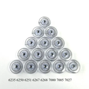 30 PCS BOBBINS Plastic for Singer 6235 6250 6251 6267 6268 7000 7005 7027 NEW - Picture 1 of 4