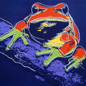 New Andy Warhol Pine Barrens Tree Frog Endangered Species Collection - Picture 1 of 3