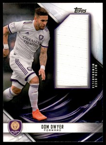 2019 Topps MLS Jumbo Relics #JRDD Dom Dwyer