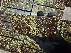 Viral Dubai Dark Pistachio knafeh Chocolate Bar HOMEMADE 8 OZ - Picture 1 of 16